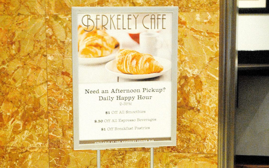 Berkeley Cafe Signage Design