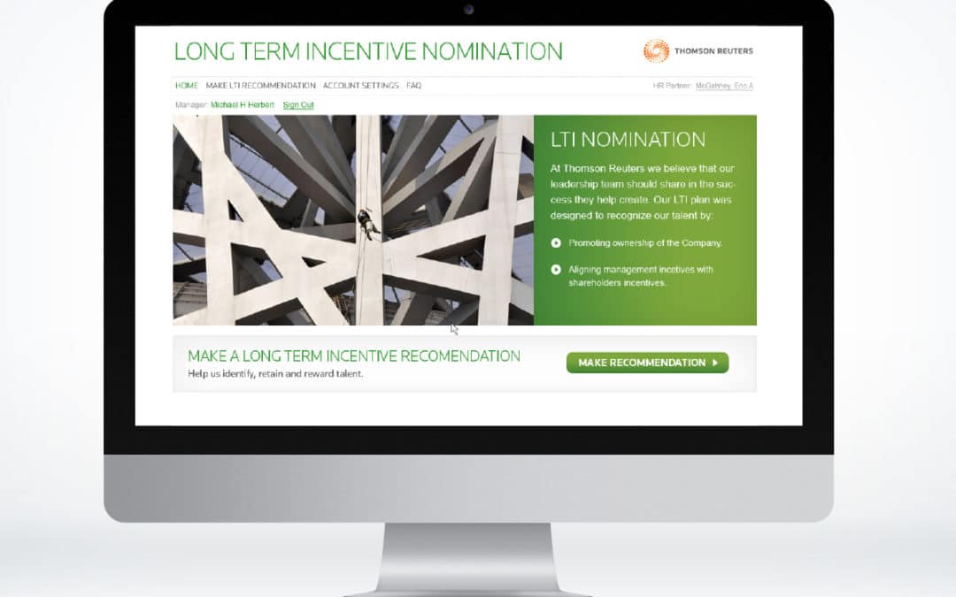 Thompson Reuters LTI Nomination Software Interface Design