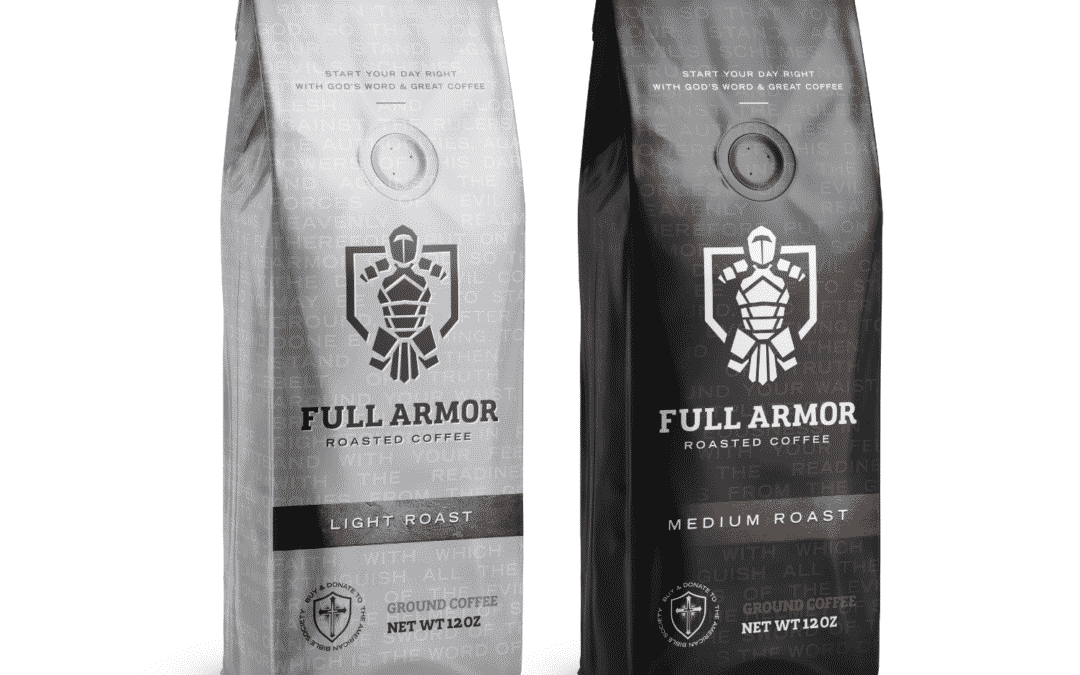 Full Armor Coffee Brand Identity Design & Packaging Design