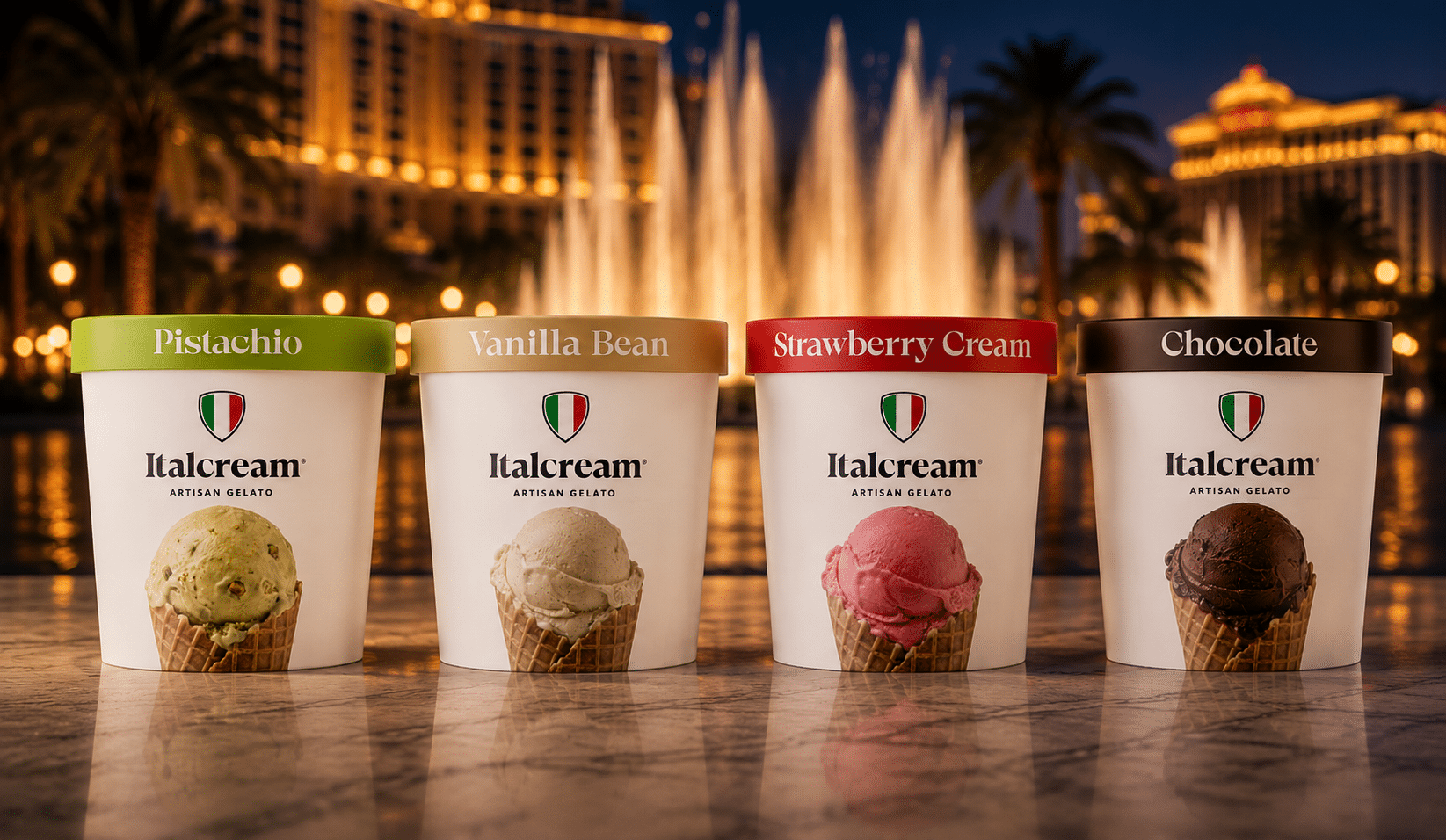 Italcream New Packaging Design Italcream gelato packaging design, gelato packaging design, artisan gelato branding, food packaging design, food brand identity, frozen dessert packaging, ice cream packaging design, retail packaging design, product branding, Italian gelato branding, packaging design agency, ElephantMark branding