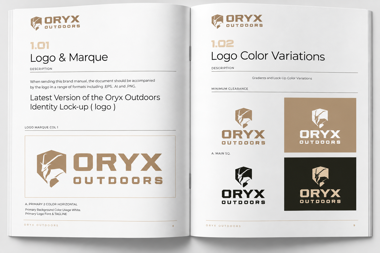 Logo brand manual